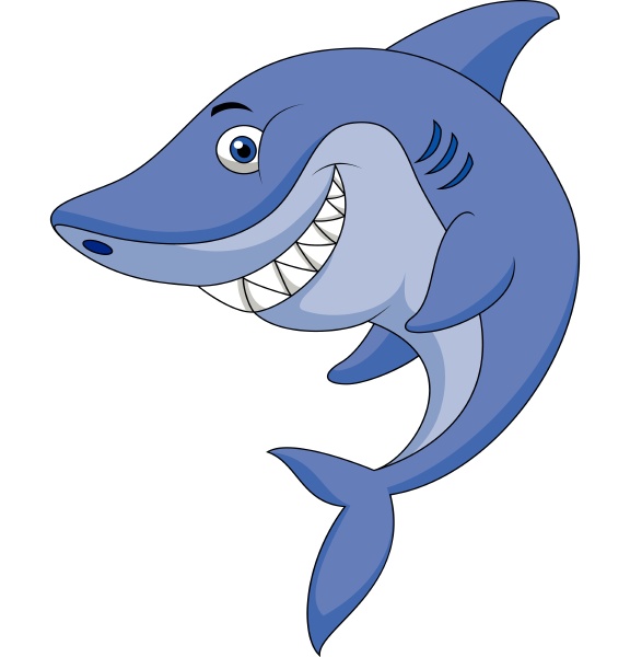 cartone animato dello squalo
