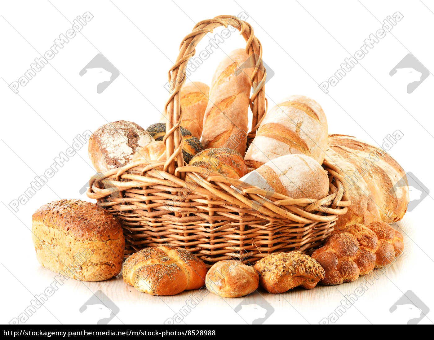 Cesto di pane Foto Stock, Cesto di pane Immagini