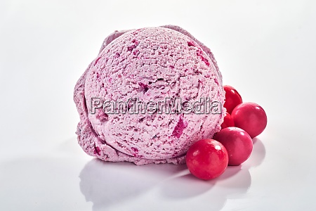 Pallina di gelato con gomma da masticare - Stockphoto #27863352